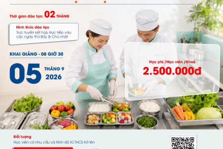 CHIÊU SINH LỚP NGHIỆP VỤ CẤP DƯỠNG NĂM 2026