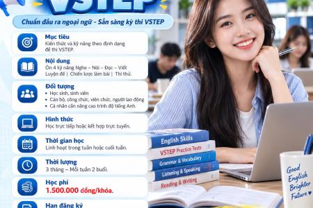 Chiêu sinh lớp ôn tập, luyện thi chứng chỉ tiếng Anh VSTEP năm 2026 tại Cần Thơ