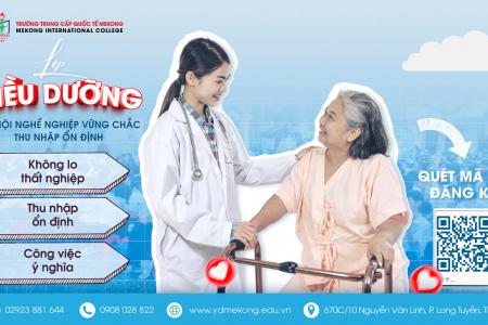 LỚP ĐIỀU DƯỠNG! - CƠ HỘI NGHỀ NGHIỆP VỮNG CHẮC, THU NHẬP ỔN ĐỊNH