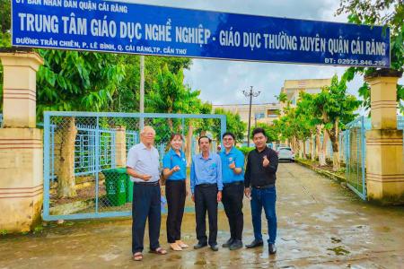 TRƯỜNG QUỐC TẾ MEKONG THAM GIA TƯ VẤN CHƯƠNG TRÌNH HỌC 9+, MIỄN PHÍ HOÀN TOÀN 100% HỌC PHÍ CHO CÁC EM HỌC SINH LỚP 10 CỦA TRUNG TÂM GDNN - GDTX QUẬN CÁI RĂNG